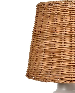 Bordlampe BARTANG Keramik Hvid