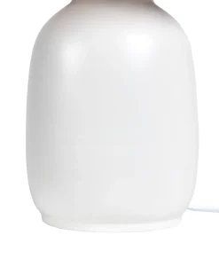 Bordlampe BARTANG Keramik Hvid