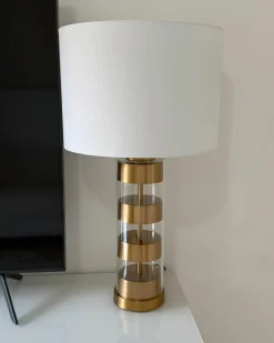 Bordlampe BEATTON Metal Guld