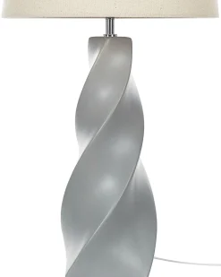 Bordlampe BELAYA Keramik Grå