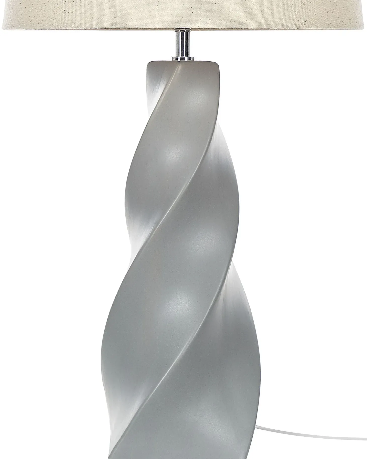 Bordlampe BELAYA Keramik Grå