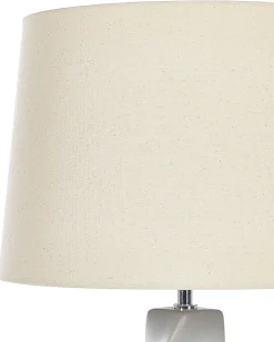 Bordlampe BELAYA Keramik Grå