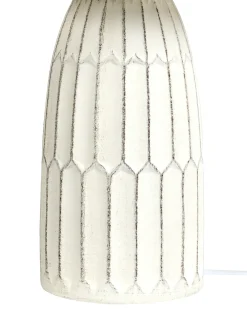 Bordlampe BELIHUL Keramik Cremehvid