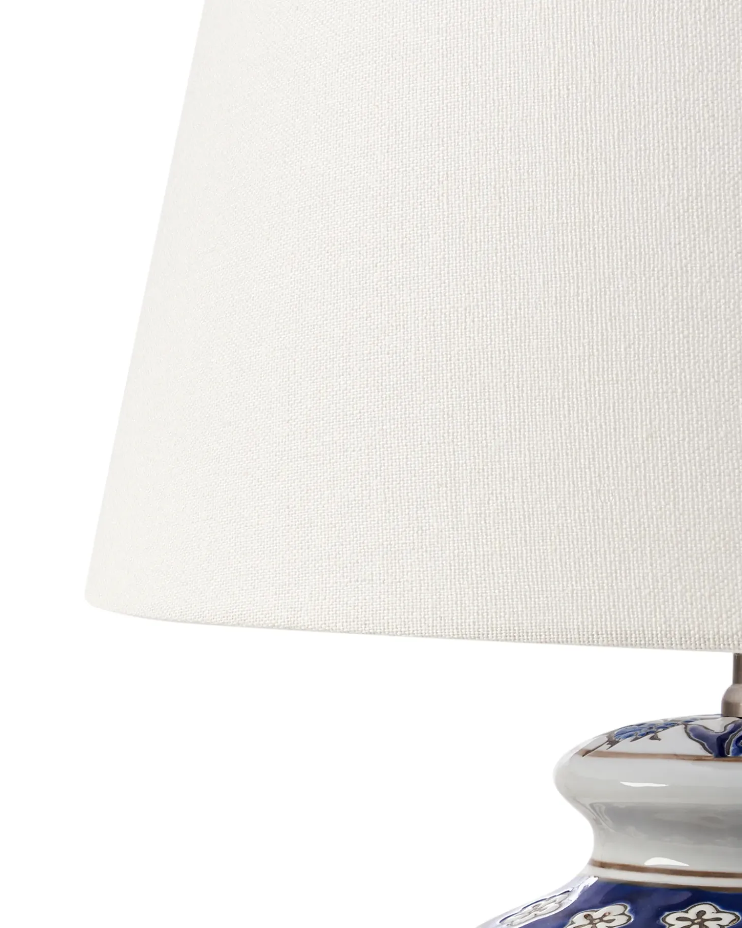 Bordlampe BIJELA Porcelæn Hvid/blå