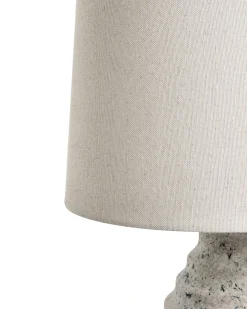 Bordlampe BILLY Keramik Cremehvid