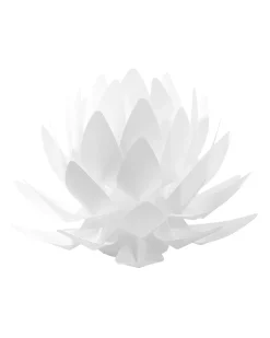Bordlampe Blomst MUSONE Hvid