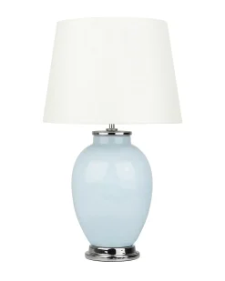 Bordlampe BRENTA Keramik Himmelblå