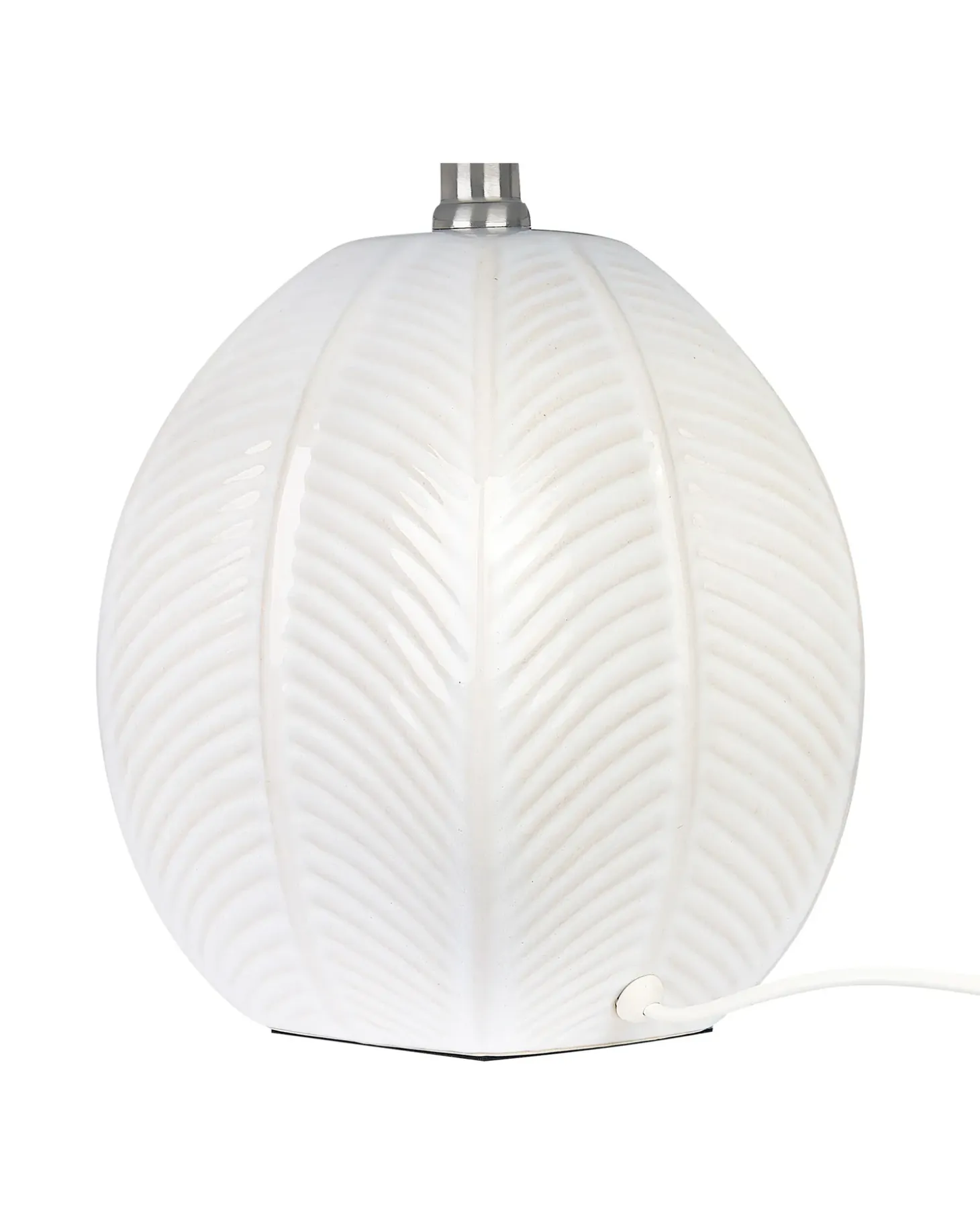 Bordlampe CADENA Keramik Beige