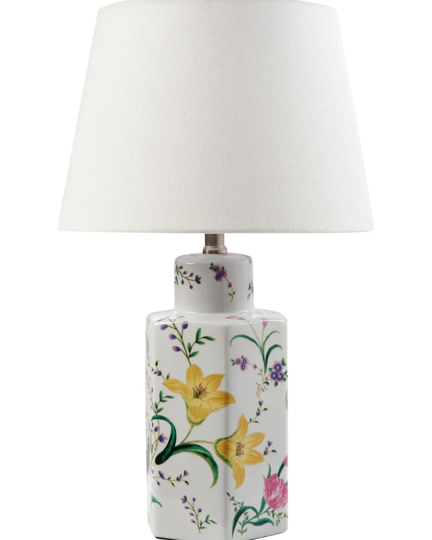Bordlampe CAVADO Porcelæn Hvid
