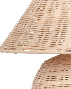 Bordlampe CINDER Rattan Naturlig