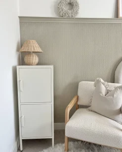 Bordlampe CINDER Rattan Naturlig