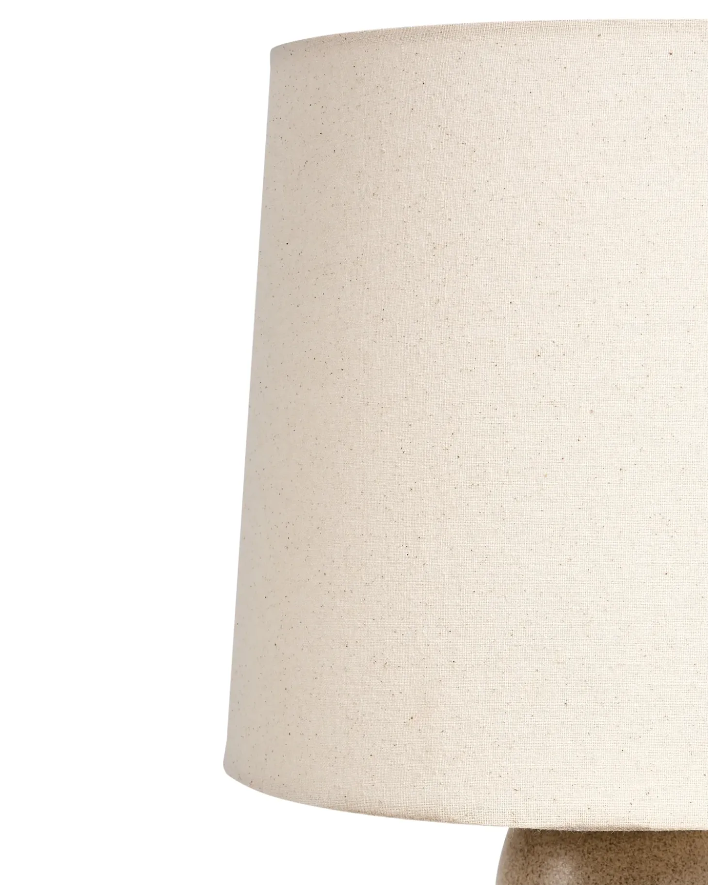 Bordlampe DEDURU Keramik Beige