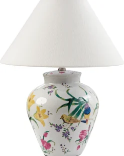 Bordlampe DIOGO Porcelæn Hvid