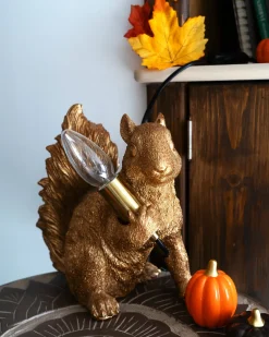 Bordlampe Egern PINOLI Guld
