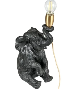 Bordlampe Elefant FORTUNA Sort