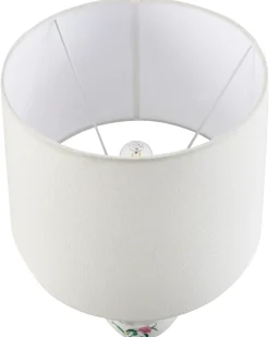 Bordlampe FEBROS Porcelæn Hvid