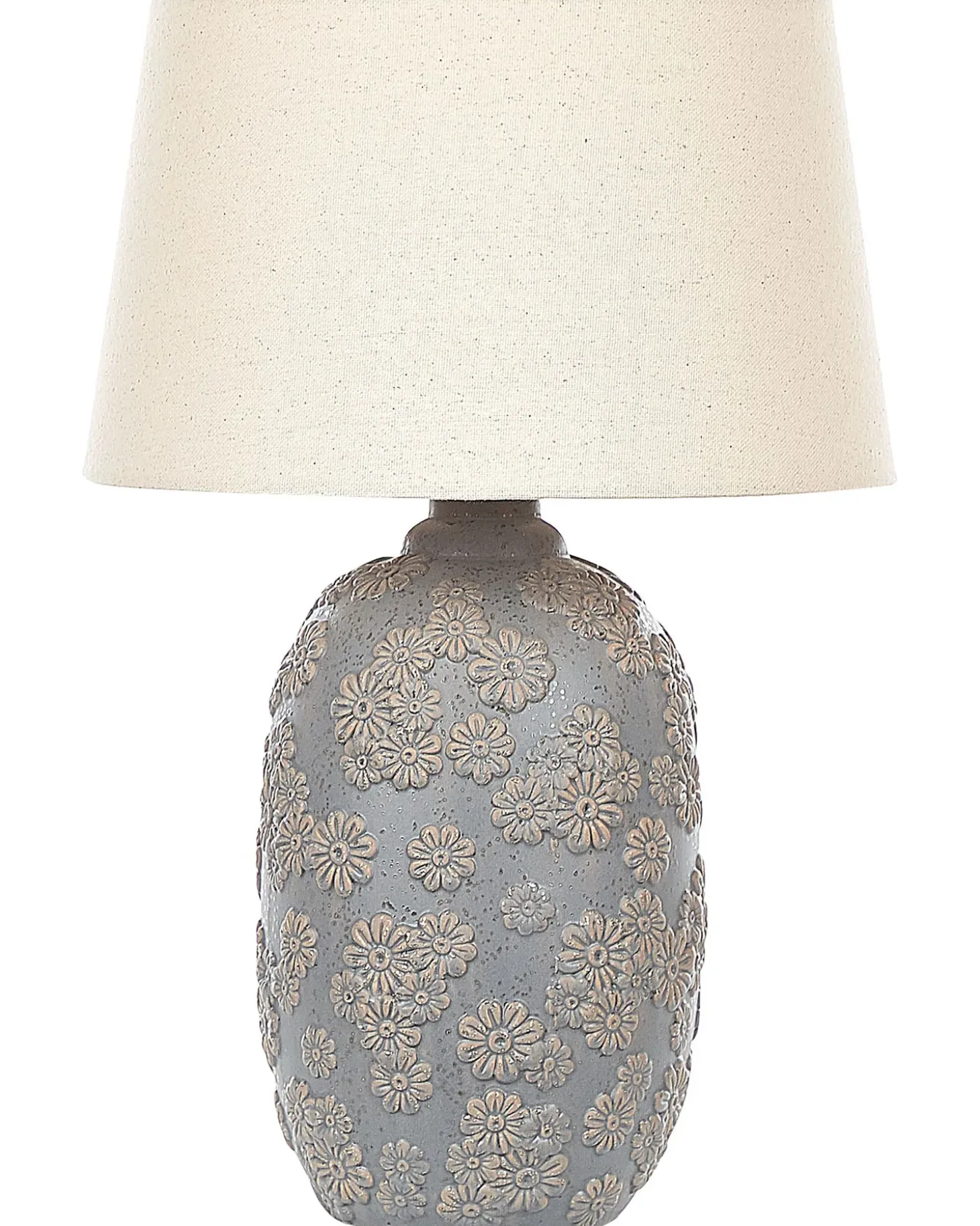 Bordlampe FERREY Keramik Grå