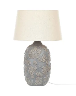 Bordlampe FERREY Keramik Grå