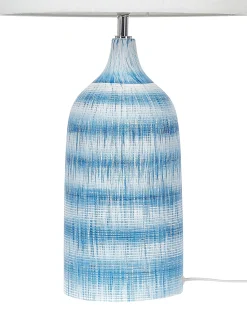 Bordlampe GEORGINA Keramik Blå