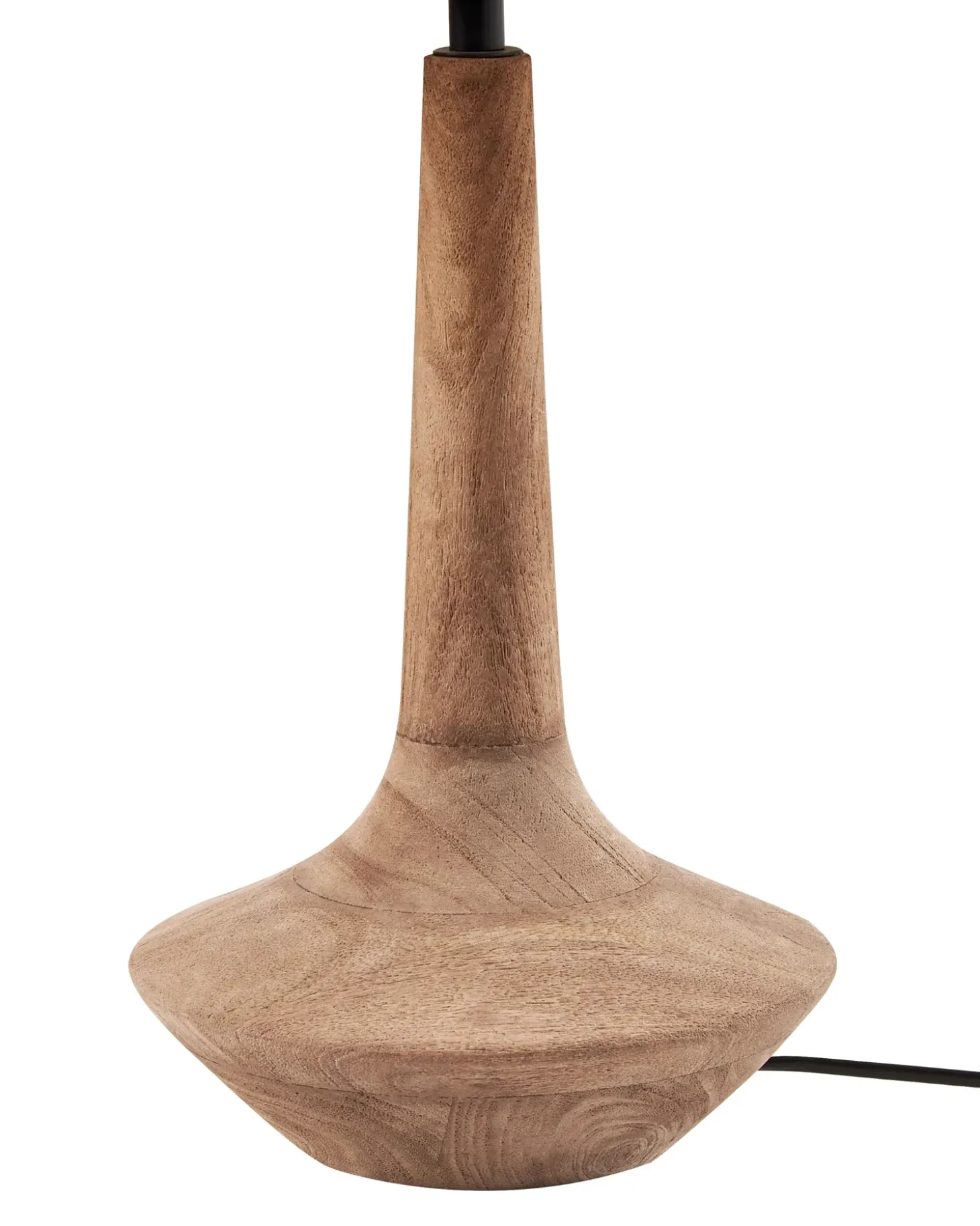 Bordlampe GODAWARI Mangotræ Mørkebrun