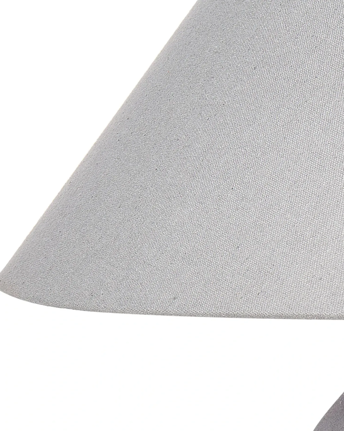 Bordlampe GRALIWDO Keramik Lysegrå