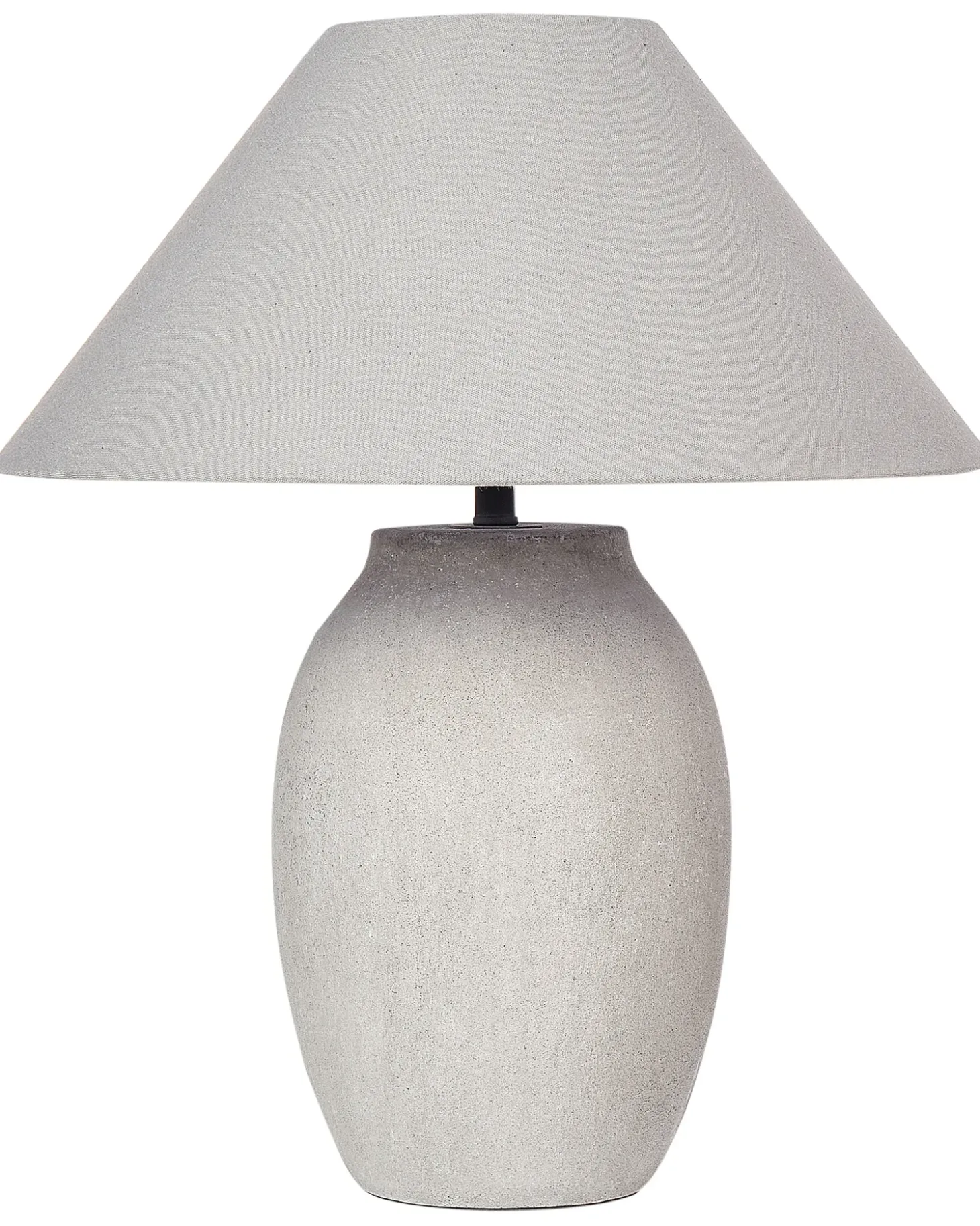 Bordlampe GRALIWDO Keramik Lysegrå