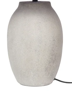 Bordlampe GRALIWDO Keramik Lysegrå