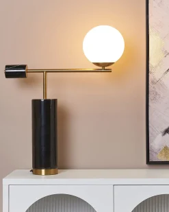 Bordlampe HONDO Sten Sort