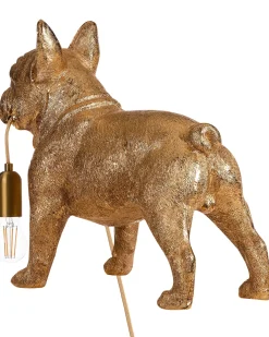 Bordlampe Hund BAXTER Guld