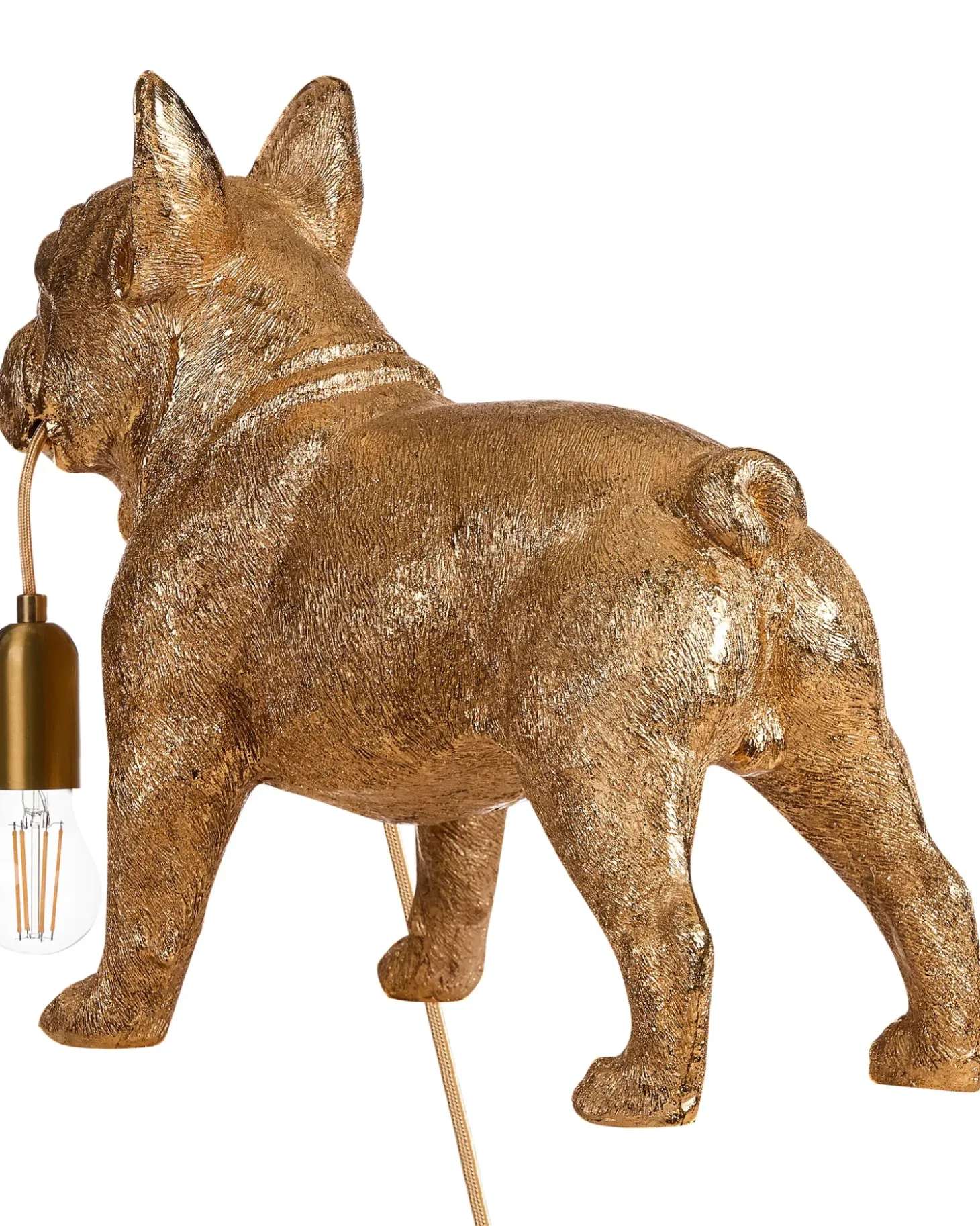 Bordlampe Hund BAXTER Guld