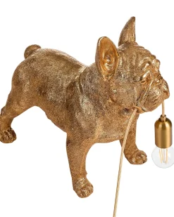 Bordlampe Hund BAXTER Guld