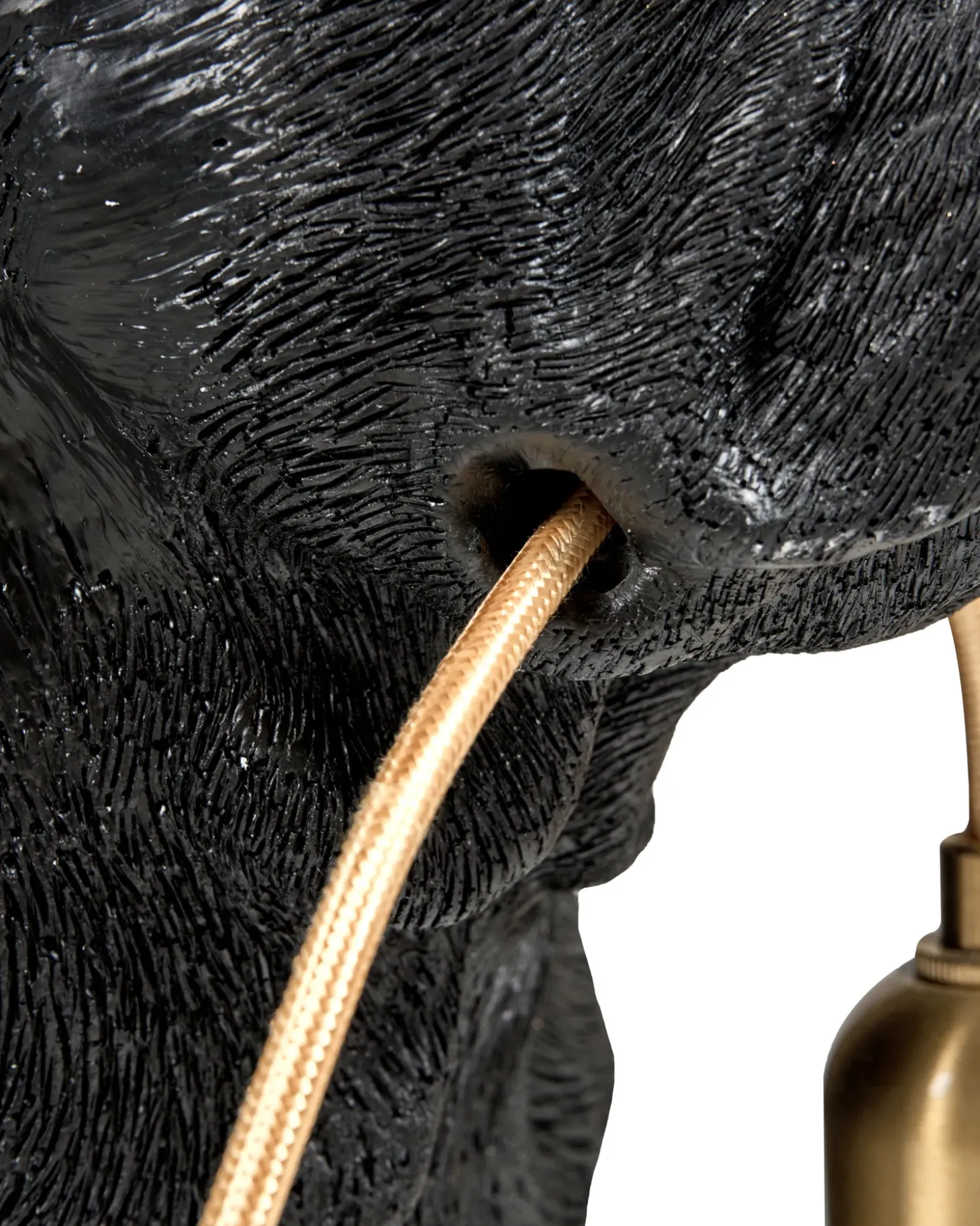 Bordlampe Hund BAXTER Sort