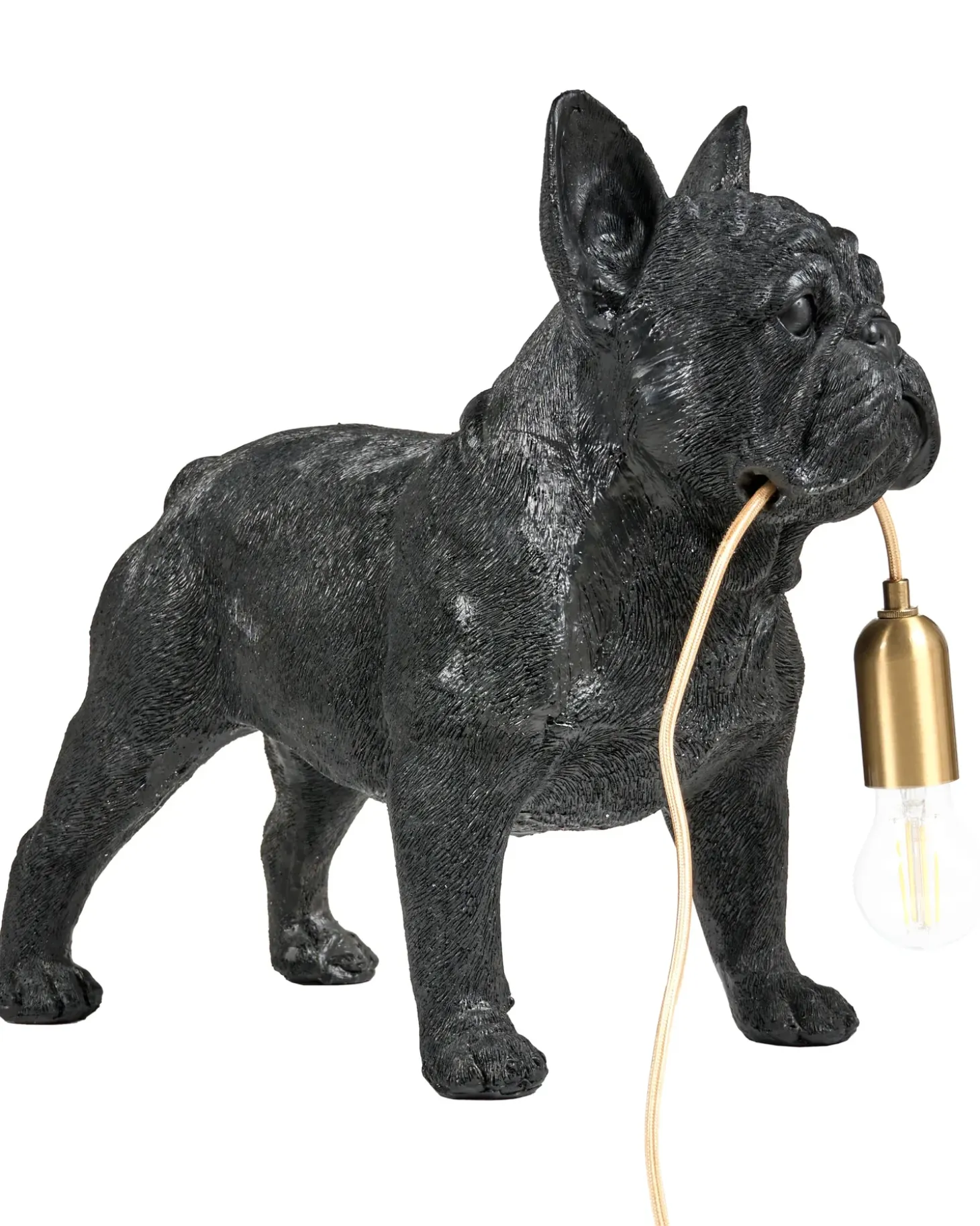 Bordlampe Hund BAXTER Sort