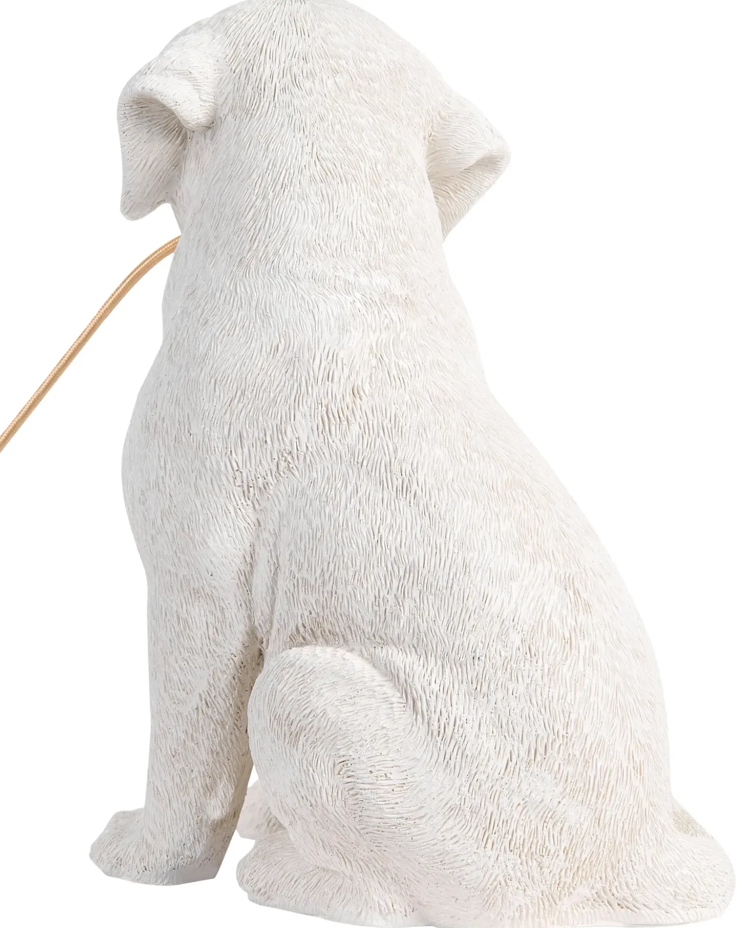 Bordlampe Hund LUCKY Hvid