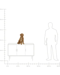 Bordlampe Hund MARLEY Guld