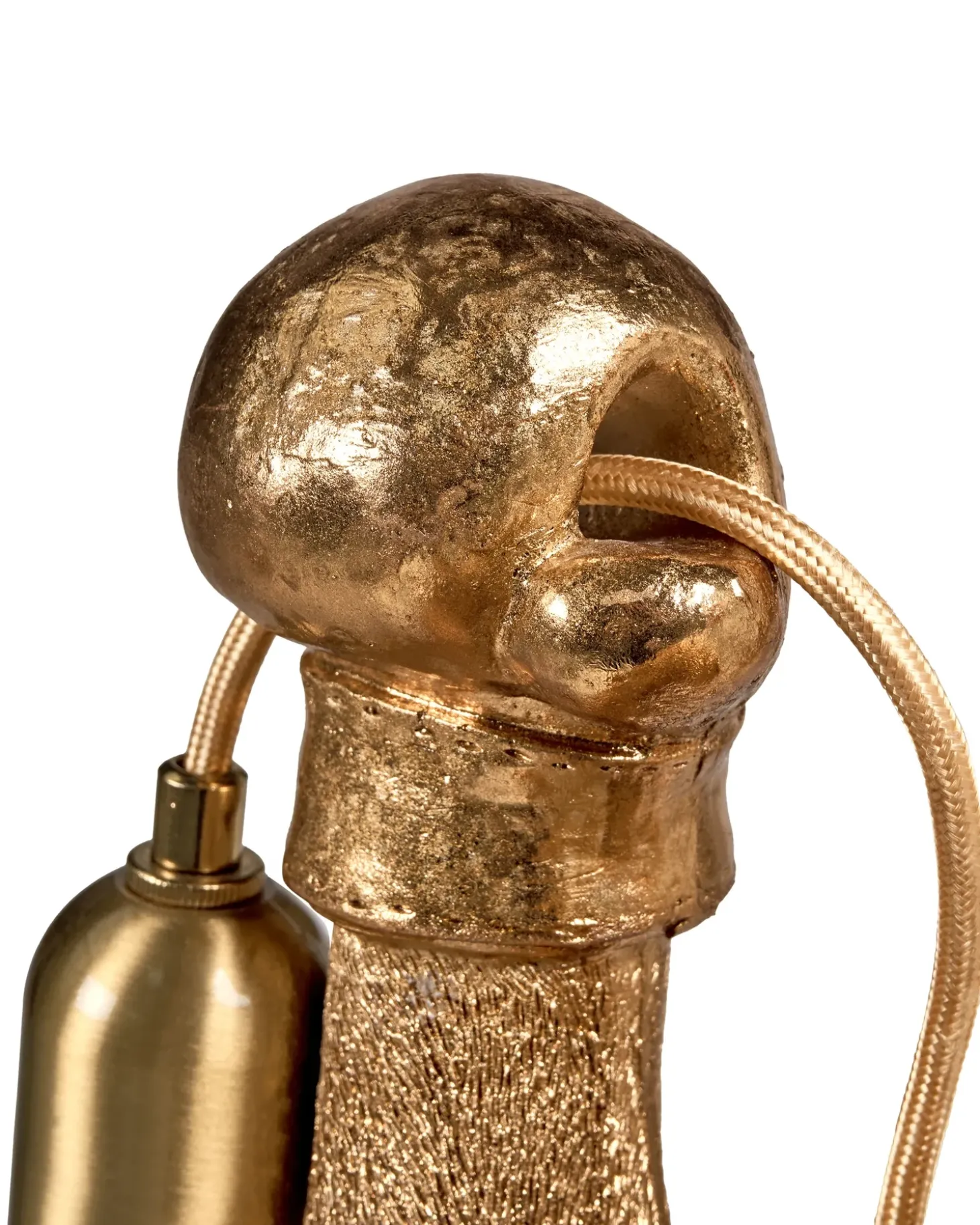 Bordlampe Hund MIKE Guld