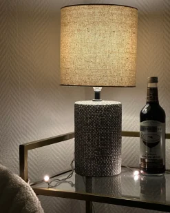 Bordlampe IDER Keramik Brun
