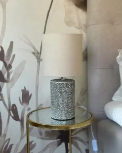 Bordlampe IDER Keramik Brun