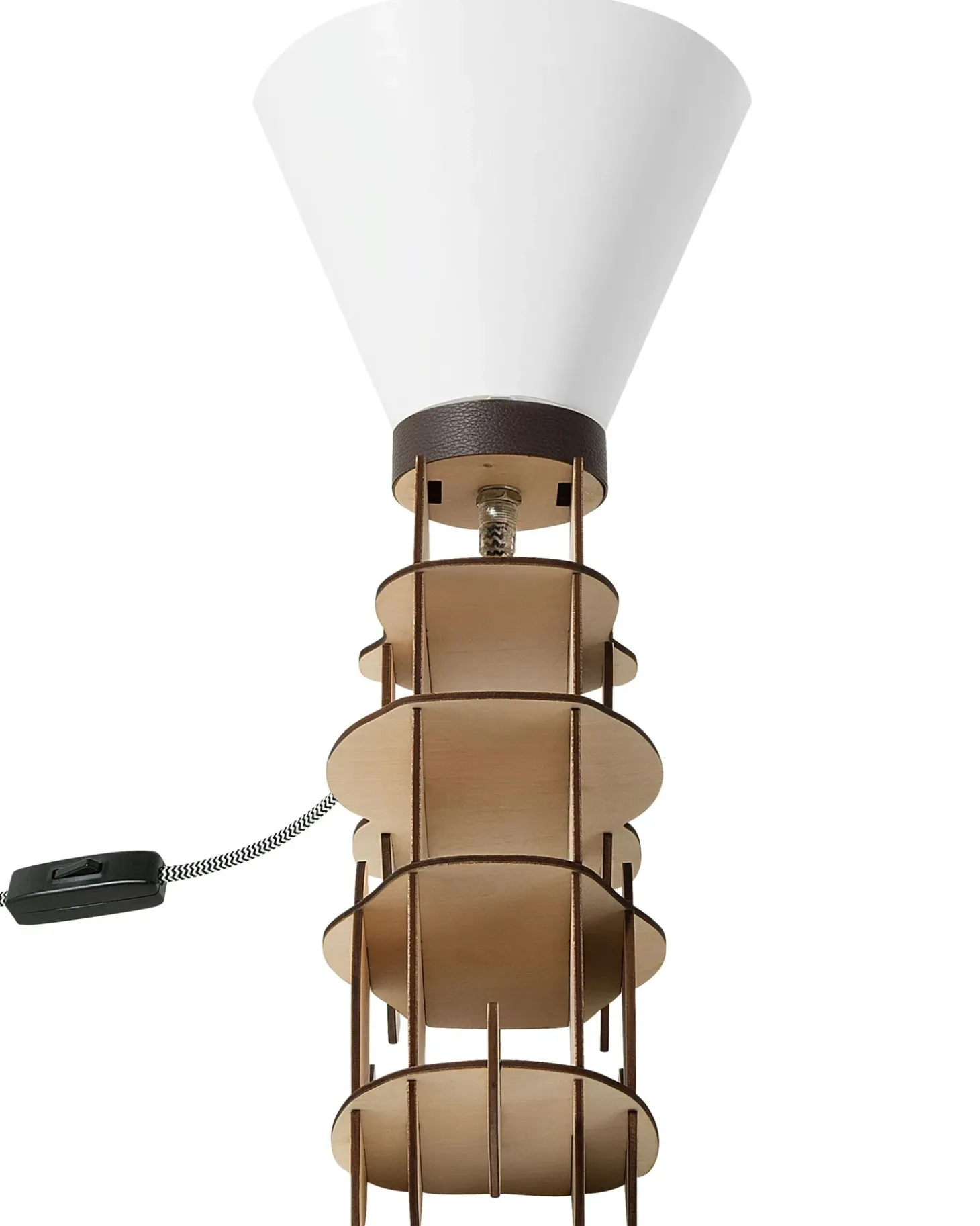 Bordlampe ISNA Lysebrun