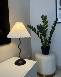 Bordlampe JIKAWO Metal Sort
