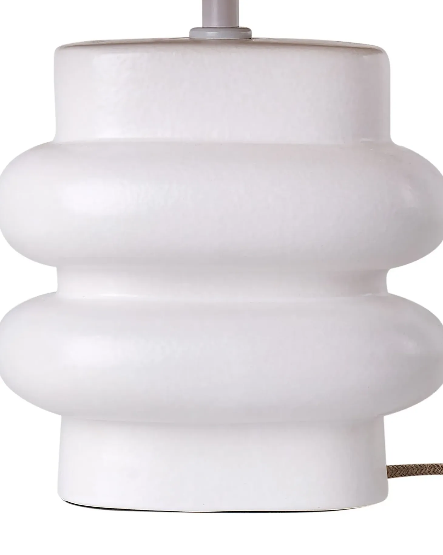 Bordlampe JUDY Keramik Hvid