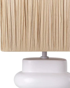 Bordlampe JUDY Keramik Hvid