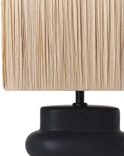 Bordlampe JUDY Keramik Sort