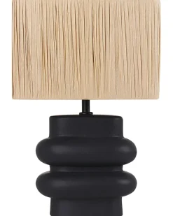 Bordlampe JUDY Keramik Sort