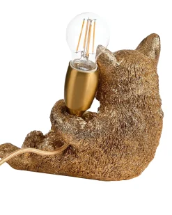 Bordlampe Kat ZIPPY Guld