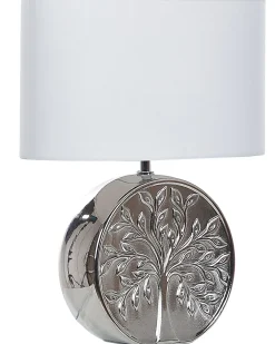 Bordlampe KHERLEN Keramik Sølv