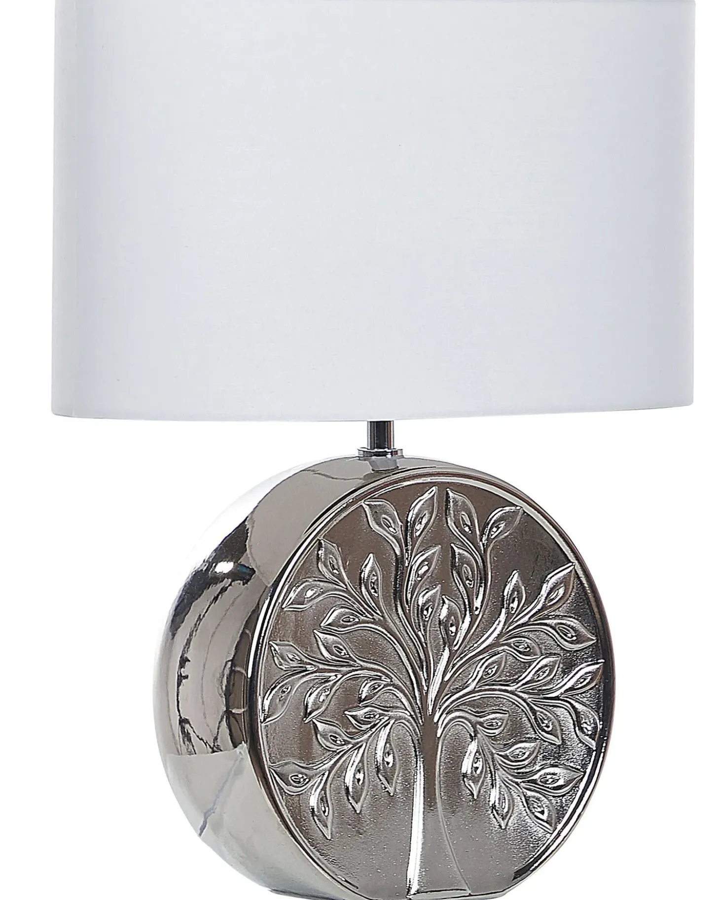 Bordlampe KHERLEN Keramik Sølv