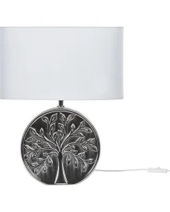 Bordlampe KHERLEN Keramik Sølv