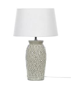 Bordlampe KHOPER Keramik Grå