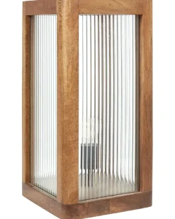 Bordlampe KOLIDAM Mangotræ Brun